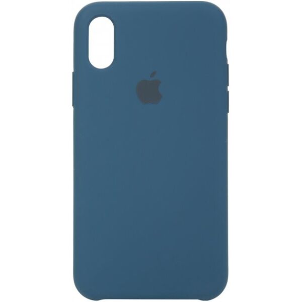 

Чехол для iPhone X Silicone Case Cosmos Blue
