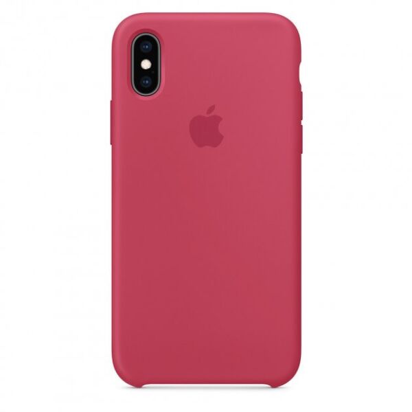 

Чехол для iPhone X Silicone Red Raspberry