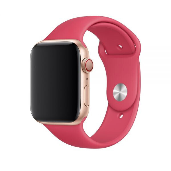 

Силиконовый ремешок Silicone for Apple Watch 38/40mm Hibiscus