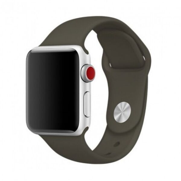 

Силиконовый ремешок Silicone for Apple Watch 42/44mm Olive