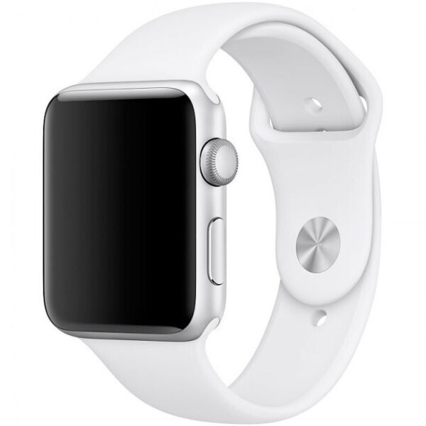 

Силиконовый ремешок Silicone for Apple Watch 38/40mm White