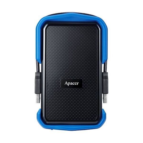 

Жорсткий диск зовнішній Apacer USB 3.1 Gen1 AC631 1TB 2,5" Чорно-синій (AP1TBAC631U-1)