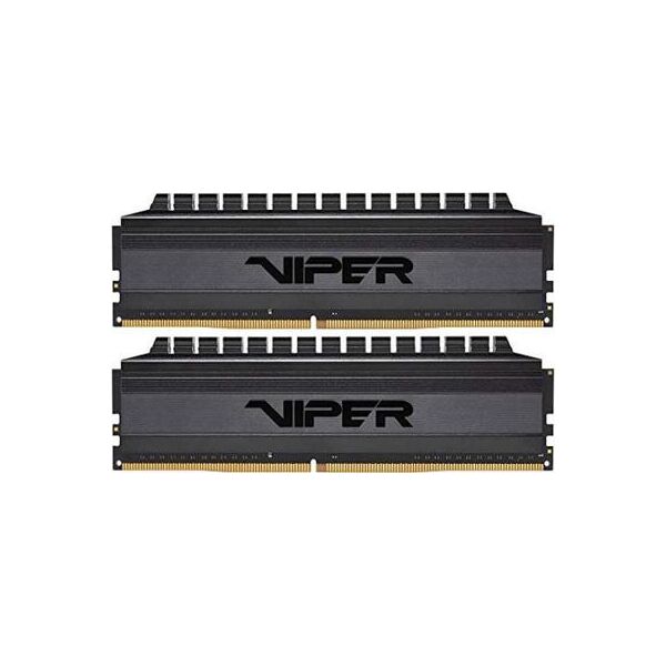 

Оперативна пам'ять Patriot Viper DDR4 BLACKOUT 32GB 3600 MHz CL18 (Kit of 2x16384) DIMM Black (PVB432G360C8K)