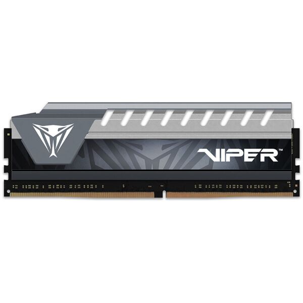 

Оперативна пам'ять Patriot Viper DDR4 V4 Elite 8GB 2666 MHz CL16 DIMM Black/Grey (PVE48G266C6GY)