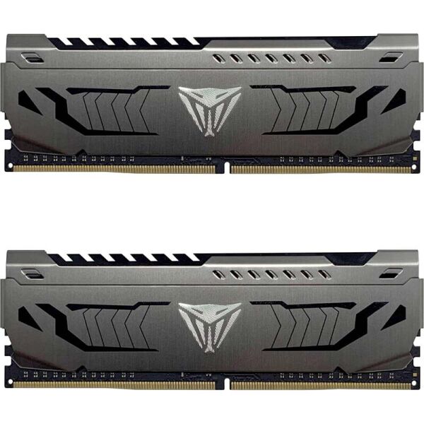 

Оперативна пам'ять Patriot Viper DDR4 Steel 16GB 3000 MHz CL16 (Kit of 2x8192) DIMM (PVS416G300C6K)