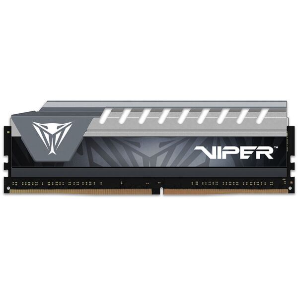 

Оперативна пам'ять Patriot Viper DDR4 V4 Elite 16GB 2666 MHz CL16 DIMM Black/Grey (PVE416G266C6GY)
