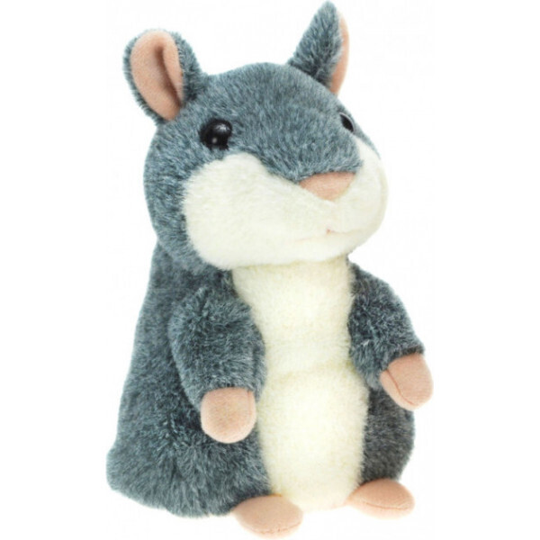 

Говорящий гипоаллергенный хомяк-повторюшка Woody O'Time Grey