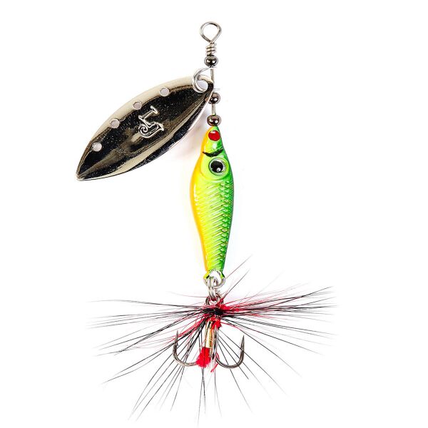 

Блесна вращающаяся LJ TRIAN BLADE LONG 18.0г / 008