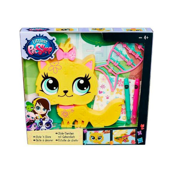 

Игровой набор Укрась зверюшку Кошечка Littlest Pet Shop Hasbro B0096