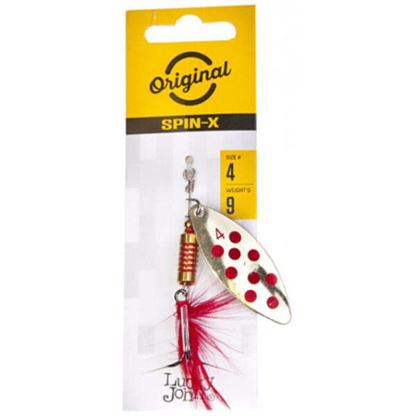 

Блесна вращающаяся с бородкой LJ SPIN X LONG 05 весом 12 г (цв.GR)