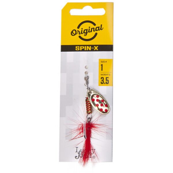 

Блесна вращающаяся с бородкой LJ SPIN X ROUND 01 весом 3,5 г (цв.GR)