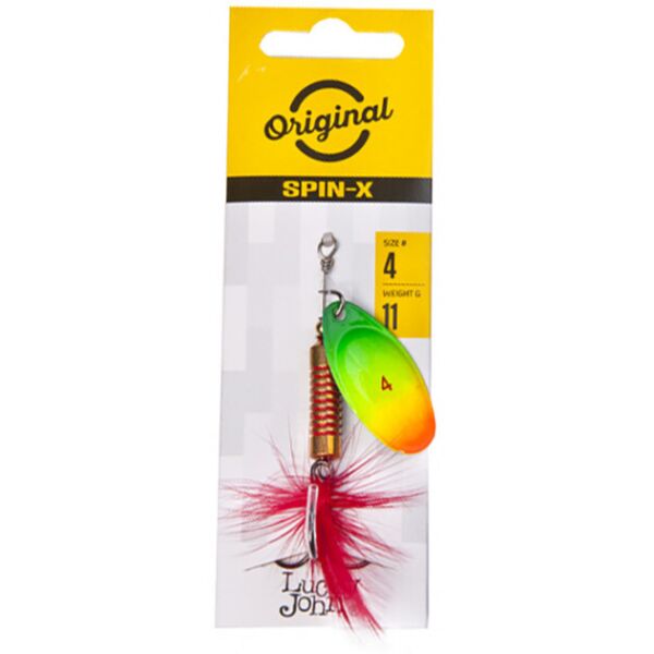 

Блесна вращающаяся с бородкой LJ SPIN X ROUND 04 весом 11 г (цв.FT)