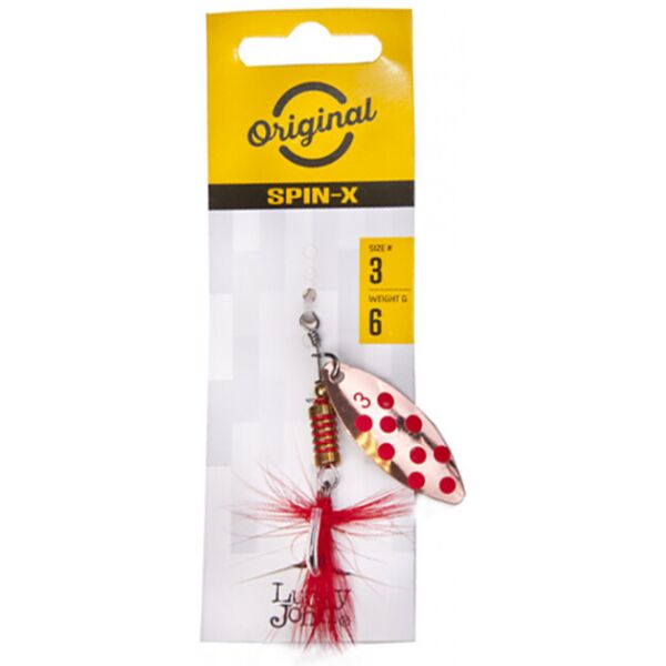 

Блесна вращающаяся с бородкой LJ SPIN X LONG 03 весом 6 г (цв.CR)
