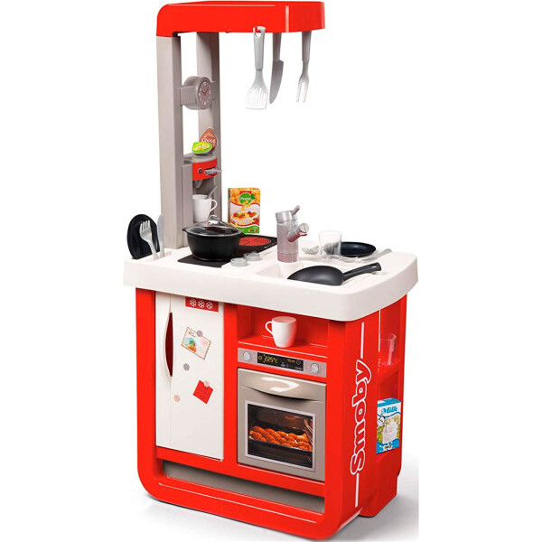 

Интерактивная детская кухня Bon Appetit Red с аксессуарами и звуковым эффектом Smoby 310819