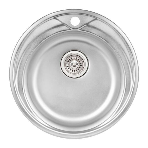 

Кухонная мойка Qtap D510 Micro Decor 0,8 мм (QTD510MICDEC08) (SD00040978)