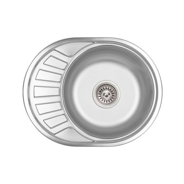 

Кухонная мойка Lidz 5745 (6044) Satin (0,6 мм) 160 mm (LIDZ574506SAT)