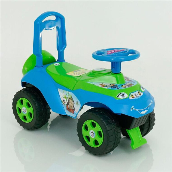 

Толокар-машинка Doloni Toys без музыки Синий с зеленым (222133)