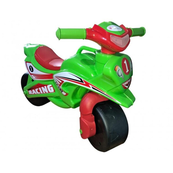 

Толокар - байк Doloni Toys без музыки Зеленый с красным (222115)