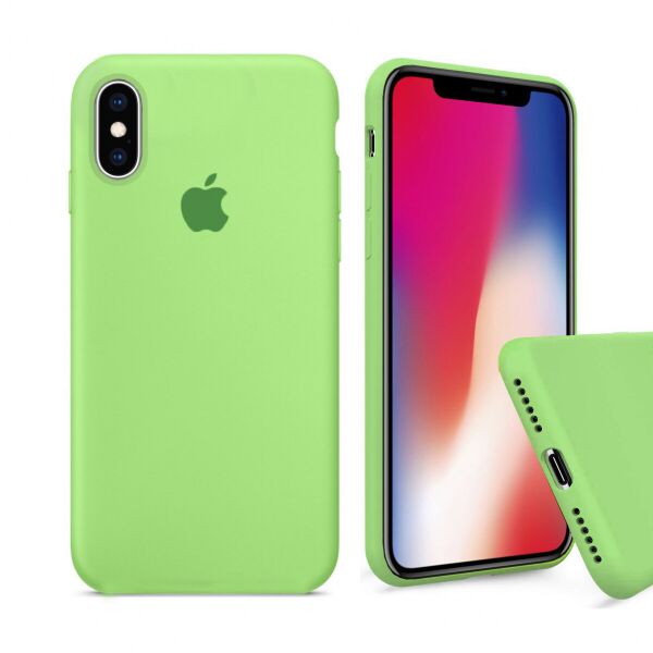 

Чохол Wemacy Silicone Full case для iPhone Xs Max Lime green (AFC-0225)