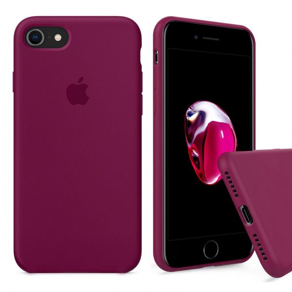 

Чохол Wemacy Silicone Full case для iPhone 7/8/SE 2020 Rose red (AFC-0094)