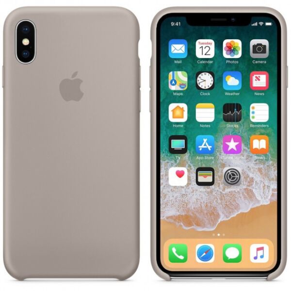 

Панель ARS Silicone Case для Apple iPhone X/XS Pebble (ASC-0301)