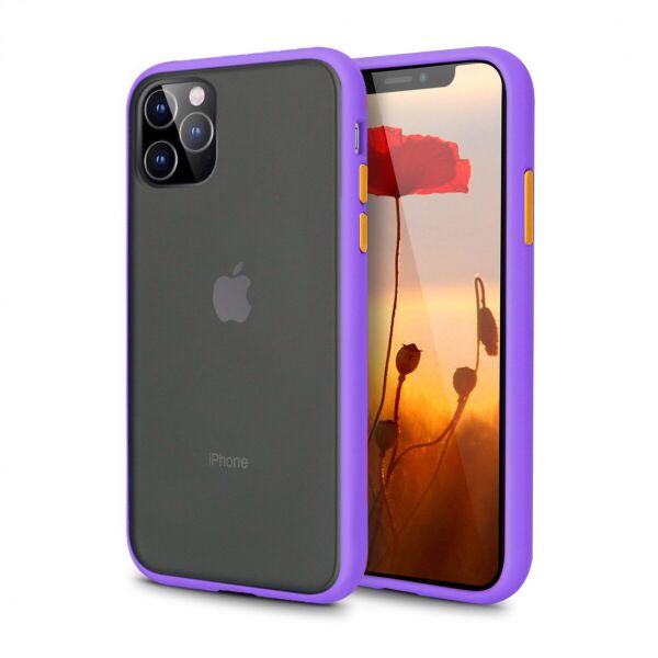

Панель Wemacy Gingle Case для iPhone 11 Pro Max Purple Orange (GSC-0109)