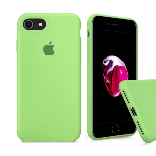 

Чохол Wemacy Silicone Full case для iPhone 7/8/SE 2020 Lime green (AFC-0092)