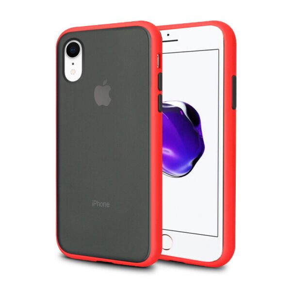 

Панель Wemacy Gingle Case для iPhone Xr Red black (GSC-0094)