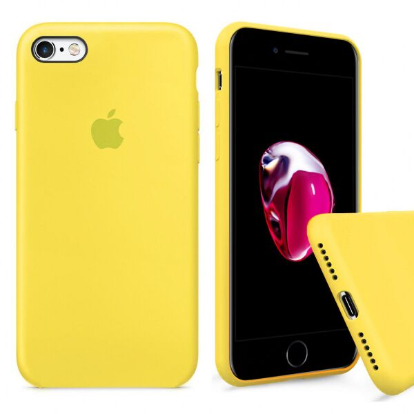 

Чохол Wemacy Silicone Full Case для iPhone 6/6s Canary Yellow (AFC-0022)