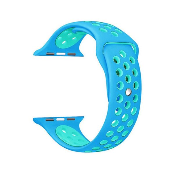 

Ремінець Wemacy Nike Sport Band для Apple Watch 38mm/40mm Mint/Blue (LL-0040)