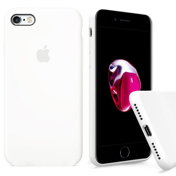 

Чохол Wemacy Silicone Full case для iPhone 6S Plus White (AFC-0065)