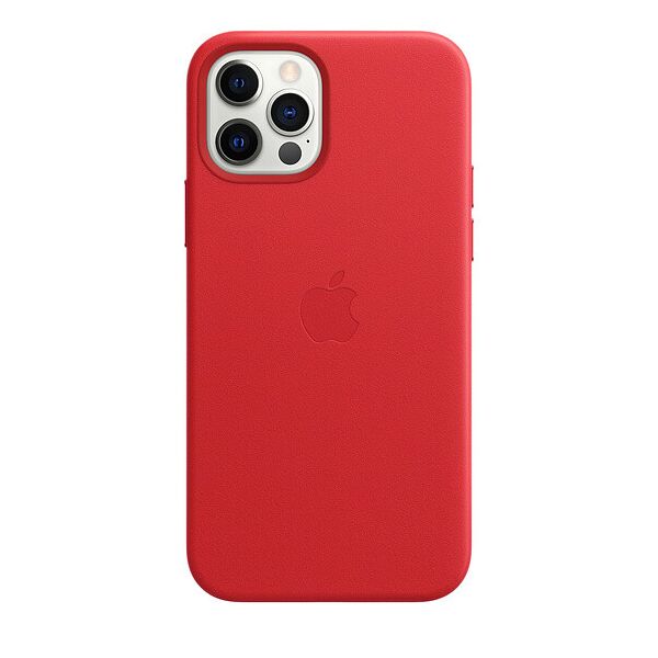 

Чехол ARS Leather case MagSafe для iPhone 12 Pro Red (LC-0212)