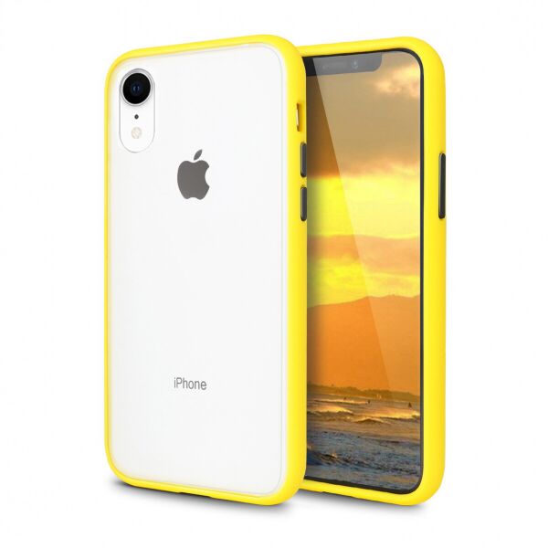 

Панель Wemacy Gingle Case для iPhone Xr Yellow black (GSC-0098)