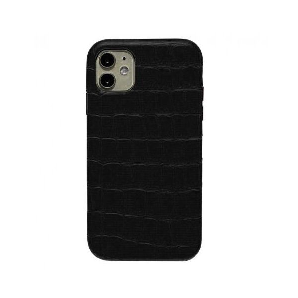 

Чохол Cartion Leather Crocodile Case для iPhone 12 Black (LC-0346)