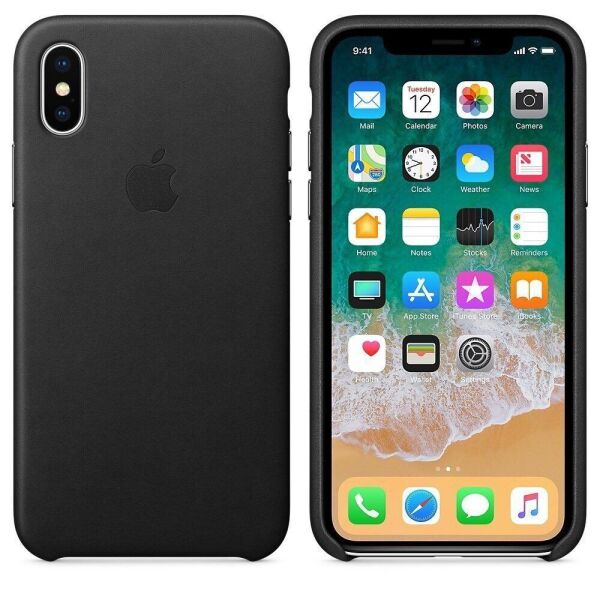 

Чохол Desay Leather Case для iPhone X/XS Black (LC-0019)
