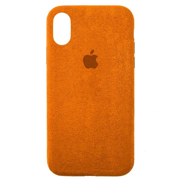 

Чохол Wemacy Alcantara Case Full для iPhone Xs Max Orange (ALCA-0036)