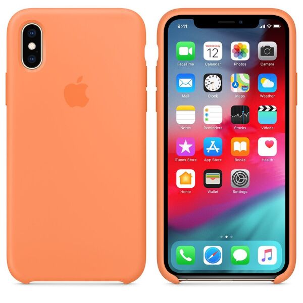 

Панель ARS Silicone Case для Apple iPhone X/XS Papaya (ASC-0300)