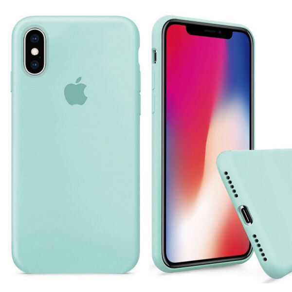 

Чохол Wemacy Silicone Full case для iPhone Xs Max Mint (AFC-0229)