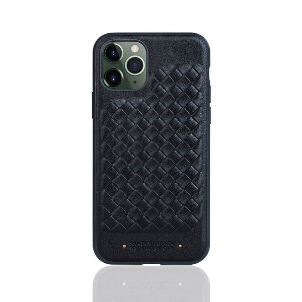 

Чохол Santa Barbara Leather Polo Ravel Case для iPhone 12 Pro Max black (BS-0042)