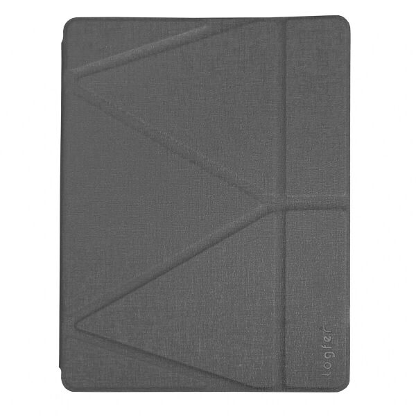 Акція на Чехол-книжка Logfer Origami Case Leather pencil groove для iPad Air 10.9’’ 2020 Gray   (SC-0202) від Allo UA
