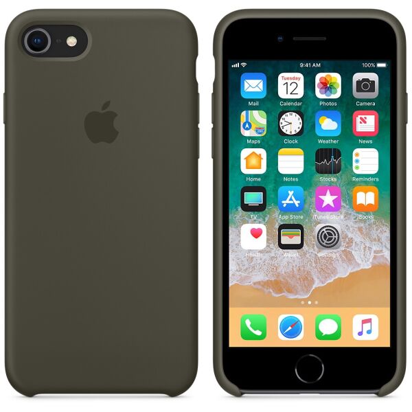 

Панель Arm Silicone Case для Apple iPhone 8/7 Dark Olive (ASC-0211)