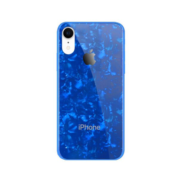 

Панель Wemacy Glass Marble Case для iPhone Xr Blue (GMC-0014)