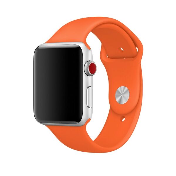 

Cиліконовий ремінець Sport Band для годинника Apple Watch 38mm/40mm Orange (SB-0055)