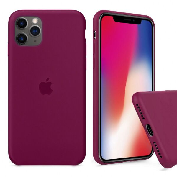 

Чохол Wemacy Silicone Full case для iPhone 11Pro Rose red (AFC-0270)