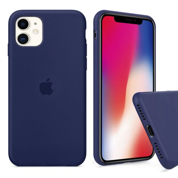 

Чохол Wemacy Silicone Full case для iPhone 11 Midnight blue (AFC-0252)