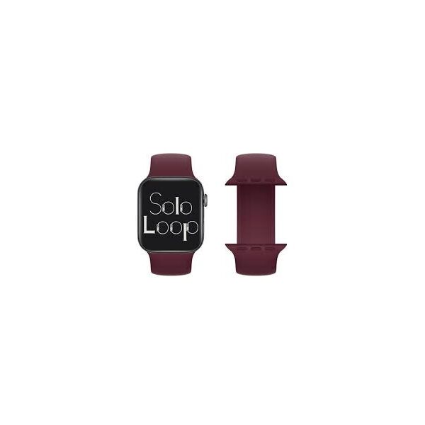 

Ремінець ARS Solo Loop для Apple Watch series 2/3/4/5/6 42mm/44mm Plum (LC-0470)