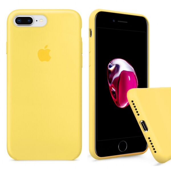 

Чохол Wemacy Silicone Full case для iPhone 7/8 Plus Yellow (AFC-0107)