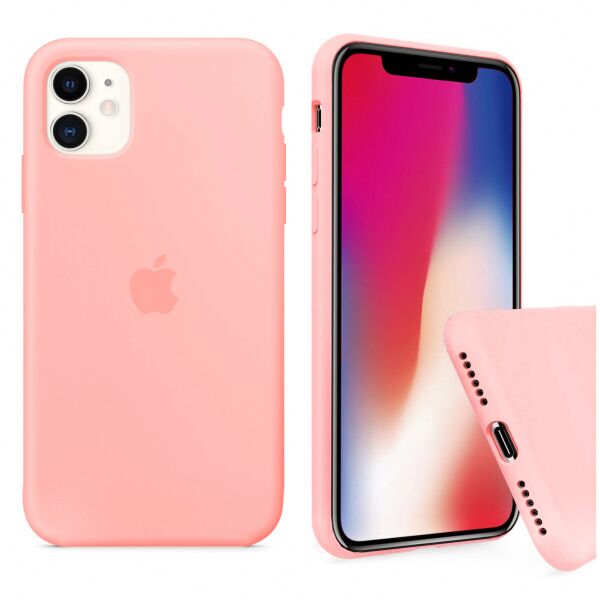

Чохол Wemacy Silicone Full case для iPhone 11 Grapefruit (AFC-0257)