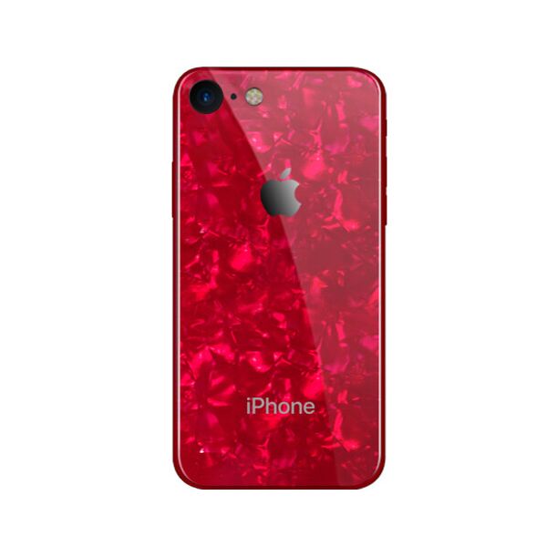 

Панель Wemacy Glass Marble Case для iPhone 7/8/SE 2020 Red (GMC-0004)
