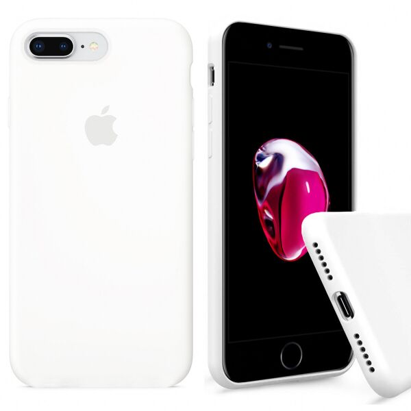 

Чохол Wemacy Silicone Full case для iPhone 7/8 Plus White (AFC-0108)